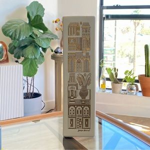 Vintage Tall "Midas" Ceramic Vase by Georges Briard for Hyalyn Porcelain Company